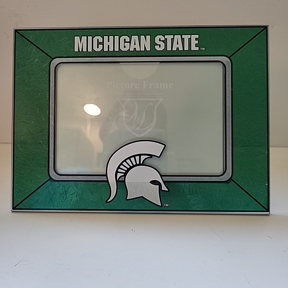 Michigan State Glass Picture Frame